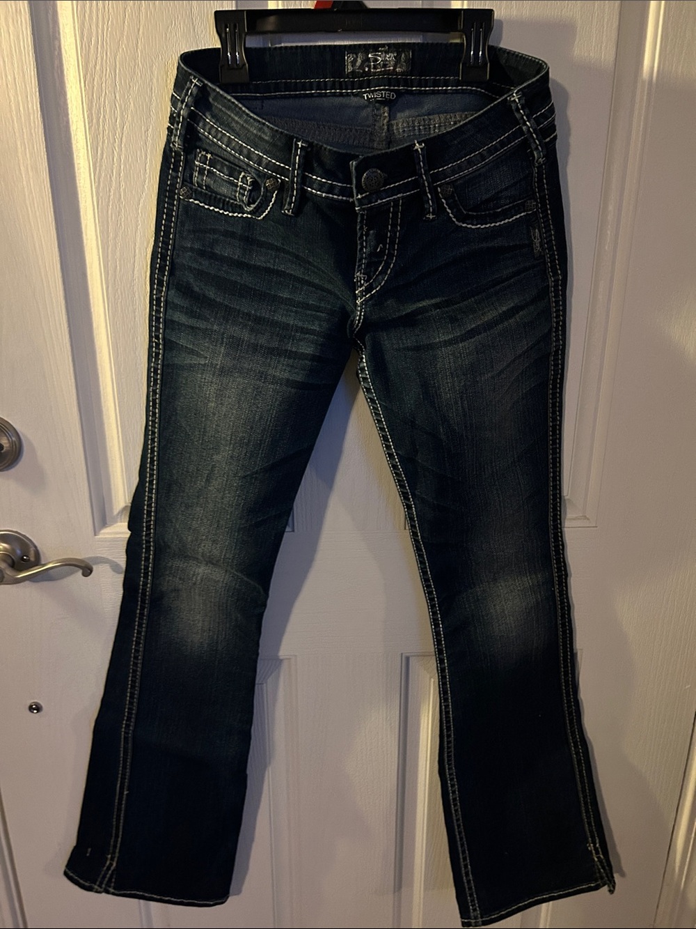Silver Jeans Women's Dark Wash Bootcut Jeans size 25/33 length